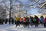 Start Neujahrslauf 2015 im Hofgarten (©Foto: Martin Schmitz)